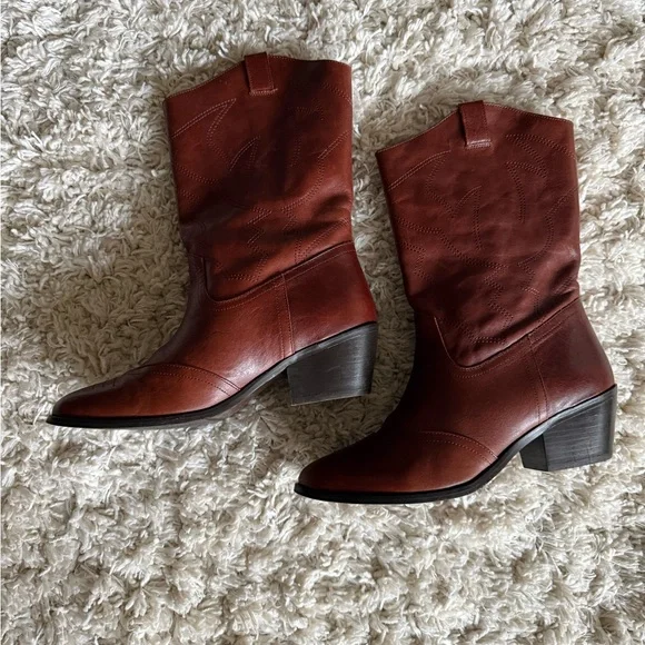 Sezane Phoebe boots size 8 - Picture 4 of 15
